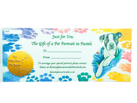 Pet Portrait in Pastels Gift Voucher