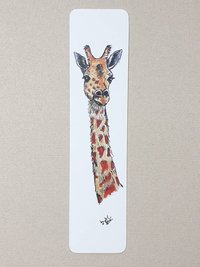 Animal Bookmark, Meerkat Bookmark, Giraffe Bookmark, Macaw Bookmark, Hedgehog Bookmark, Ferret Bookmark
