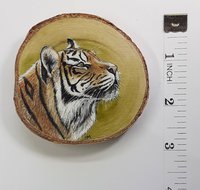 Tiger Painting on Wood