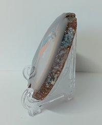 Kingfisher Painting on Agate