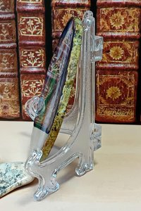 Merlin Painting on Agate