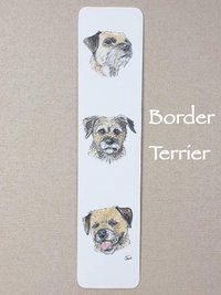 Terrier Bookmark, Staffie Bull Terrier, Westie, English Bull Terrier, Scottish Terrier, Jack Russell, Yorkshire Terrier, Border Terrier