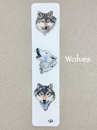 Animal Bookmark, Elephant Bookmark, Panda Bookmark, Wolf Bookmark, Horse Bookmark, Pig Bookmark