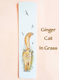 Cats Bookmark, Ginger cat, Tabby cat, grey and white cat, grey cat,black and white cat, kittens, tabby kitten, calico kitten, Ginger kitten,