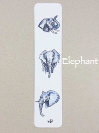 Animal Bookmark, Elephant Bookmark, Panda Bookmark, Wolf Bookmark, Horse Bookmark, Pig Bookmark
