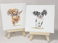Cavalier King Charles Spaniel Mini Canvas Art Print