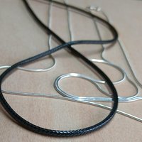 Cheetah Hand Painted Agate Pendant