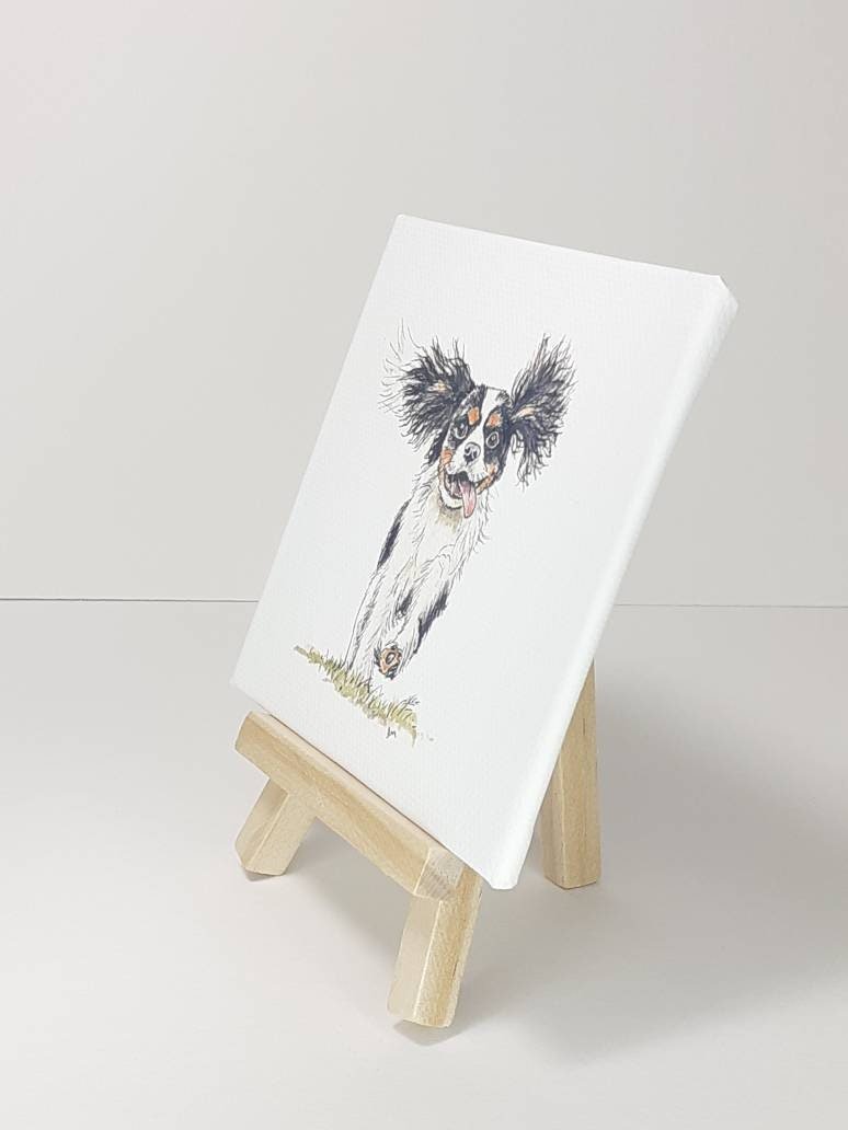 Cavalier King Charles Spaniel Mini Canvas Art Print