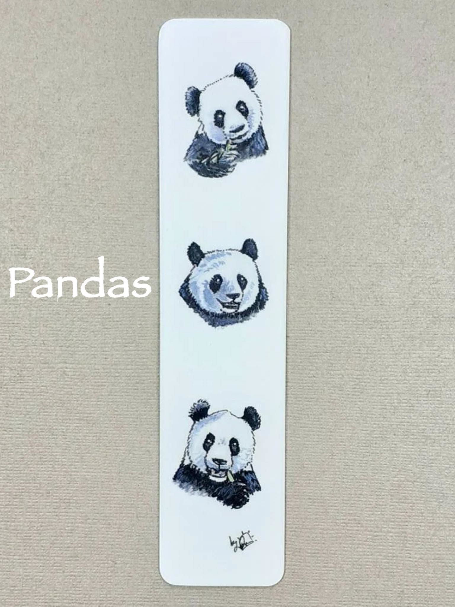 Animal Bookmark, Elephant Bookmark, Panda Bookmark, Wolf Bookmark, Horse Bookmark, Pig Bookmark