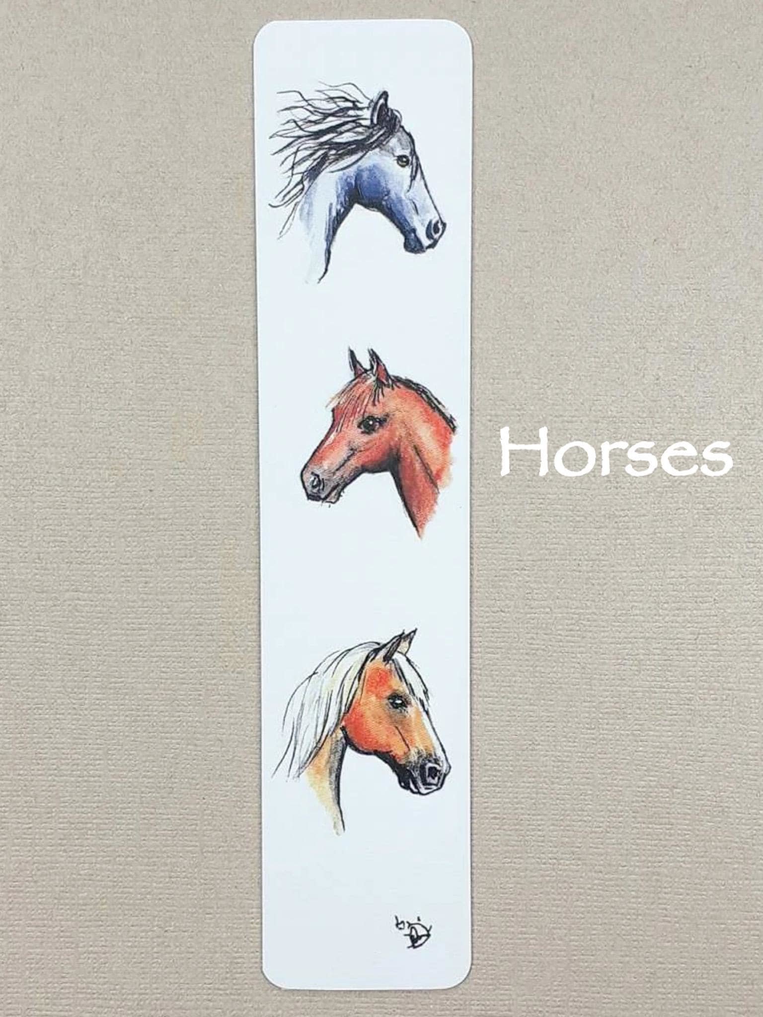 Animal Bookmark, Elephant Bookmark, Panda Bookmark, Wolf Bookmark, Horse Bookmark, Pig Bookmark