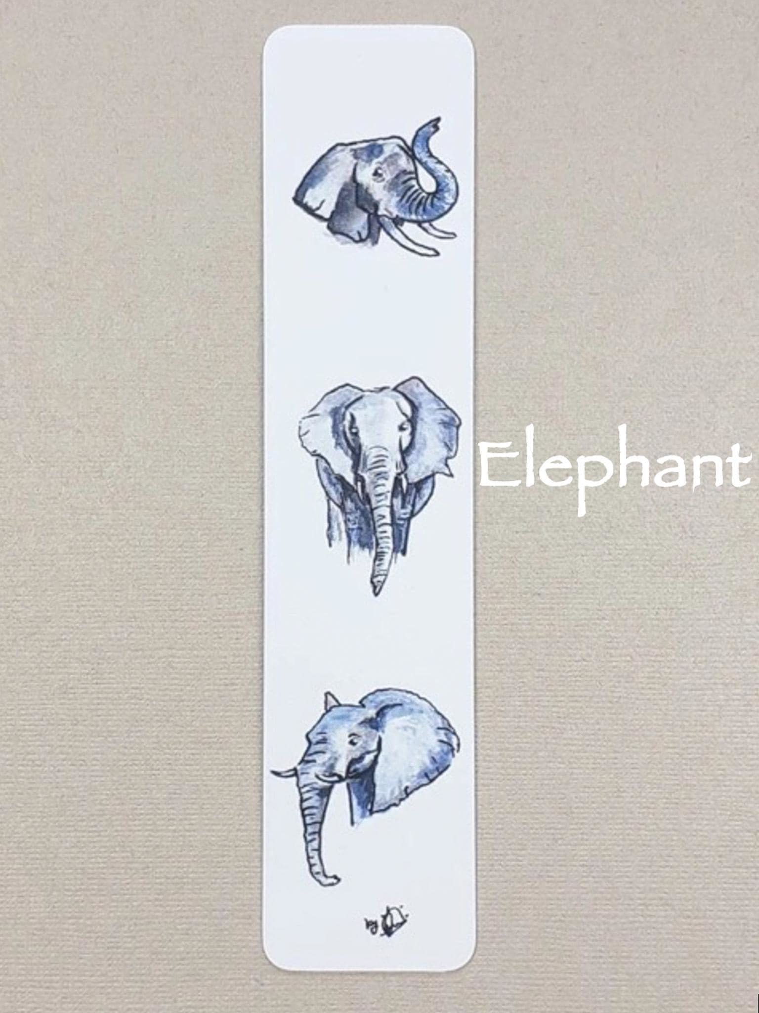 Animal Bookmark, Elephant Bookmark, Panda Bookmark, Wolf Bookmark, Horse Bookmark, Pig Bookmark
